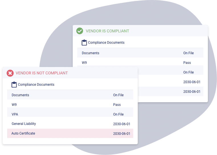 NetVendor vendor compliance for property managers app screenshots