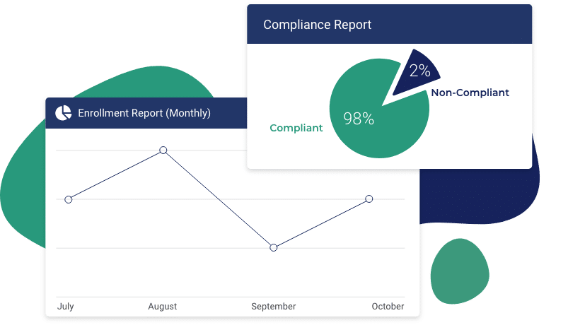 NetVendor compliance report screenshot for property managers