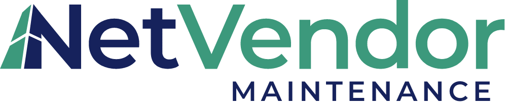 The new NetVendor Maintenance logo, which replaces the previous ServusConnect logo.