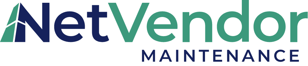 The new NetVendor Maintenance logo, which replaces the previous ServusConnect logo.