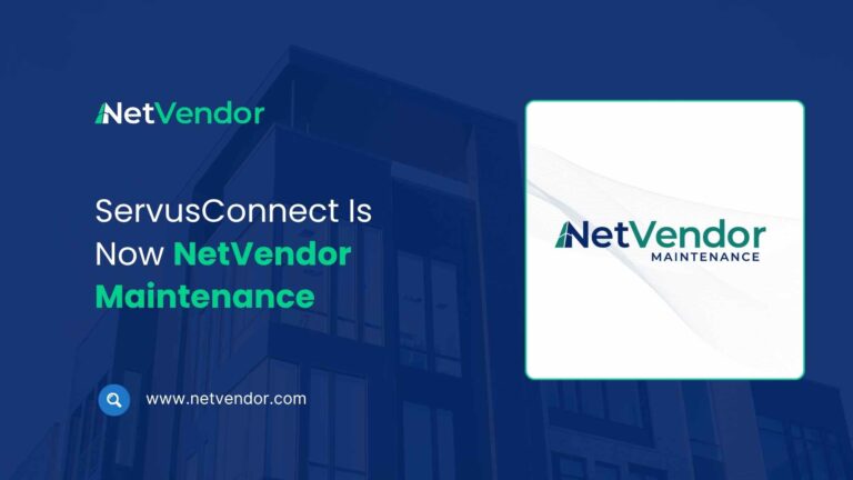 ServusConnect Is Now NetVendor Maintenance