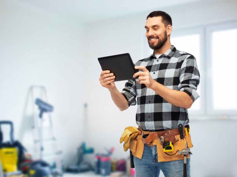 Property maintenance contractor performing work before vendor eligibility is verified, illustrating vendor compliance risk in property management